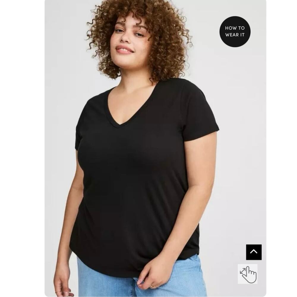 Torrid Modal V-Neck tee